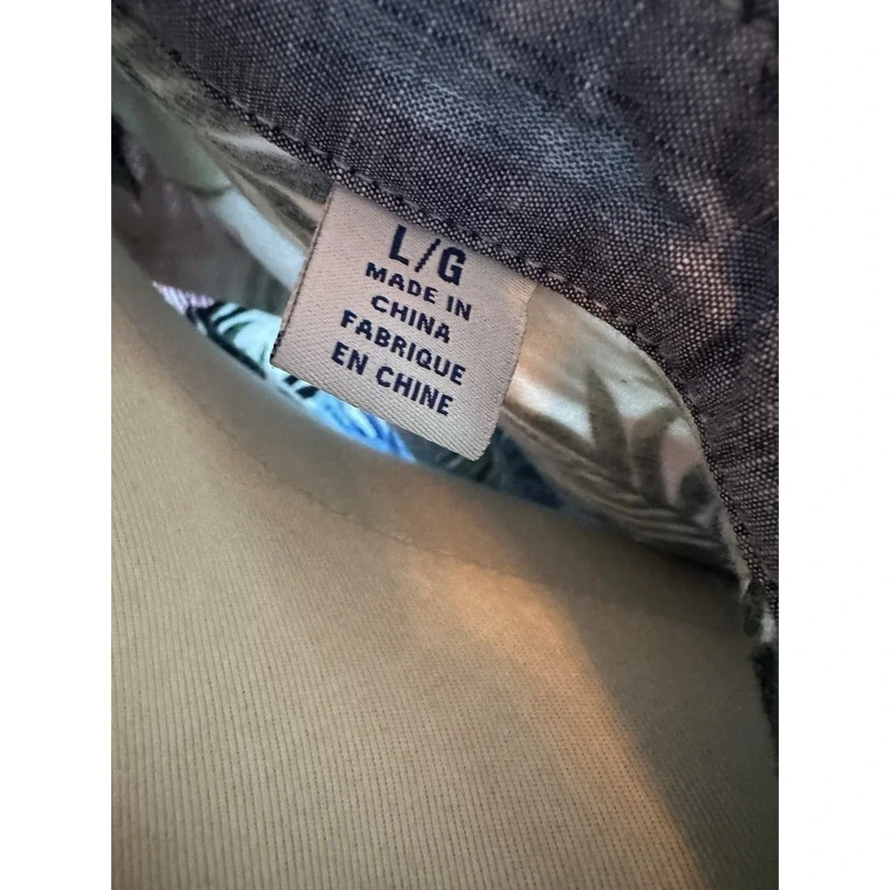 Tommy Bahama Mens Palm Button Up Shirt SZ XL - Picture 8 of 11